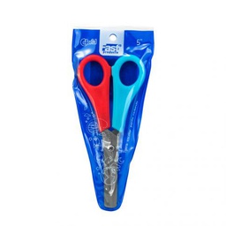 [DIST02507] TIJERA FAST DE 5"  ESCOLAR COLORFUL