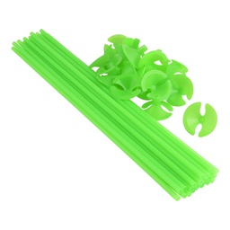 [DIST02515] PORTA GLOBOS  VERDE LIMON