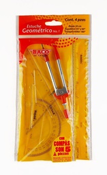 [DIST02526] ESTUCHE GEOMETRICO BACO #4