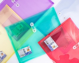 [DIST02550] SOBRE PLASTICO BRETTON LEGAL (OFI) 2 DIVISIONES COLORES