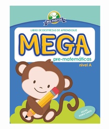[DIST02587] LIBRO P/COLOREAR MIS PASITOS PRE-MATEMATICA NIVEL "A" (MONITO)