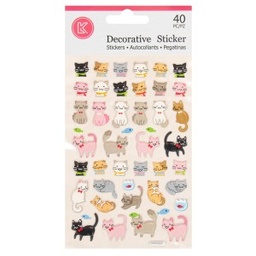 [DIST02676] STICKER LK 03021 GATITOS
