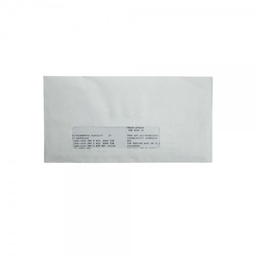 [DIST02868] SOBRE BOND APUNTA BLANCO TAMAÑO OFICIO C/ VENTANA