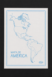 [DIST02895] MAPA DE AMERICA