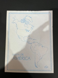 [DIST02895] MAPA DE AMERICA