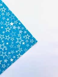 [DIST02928] ARIEL COVER AZUL ESTAMPADO