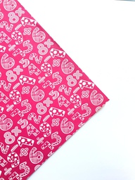 [DIST02931] ARIEL COVER FUCSIA ESTAMPADO