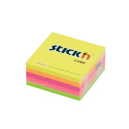 [DIST02954] BLOCK STICKN 21012 CUBO NEON 3X3" 400H