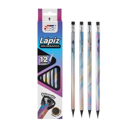 [DIST03015] LAPIZ FAST TRIANGULAR HOLOGRAFICO