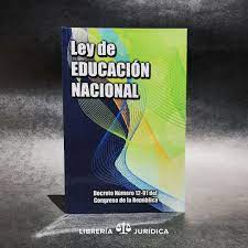 [DIST03072] LEY DE EDUCACION NACIONAL