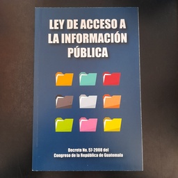 [DIST03076] LEY DE ACCESO A LA INFORMACION PUBLICA