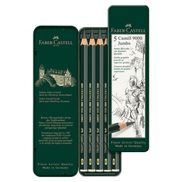 [DIST03084] LAPIZ FABER CASTELL PARA DIBUJO JUMBO 6B