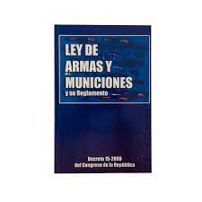 [DIST03150] LEY DE ARMAS Y MUNICIONES