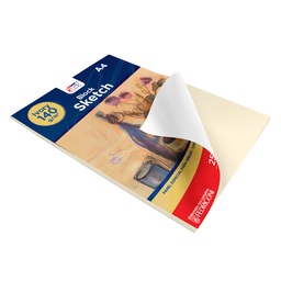 [DIST03265] BLOCK SKETCH FAST A4 140GRS. IVORY