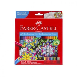 [DIST03271] CRAYON DE MADERA FABER CASTELL LARGO HEXAG. 72 COLORES