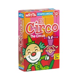 [DIST03325] ROMPE CABEZAS METTA EL CIRCO 12 PCS