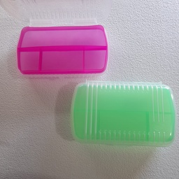 [DIST03392] PORTA LAPICES SABLON 9010 PLASTICO CON BANDEJA SURTIDOS