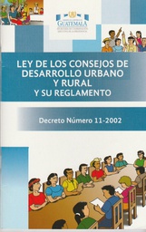 [DIST03503] LEY DE LOS CONSEJOS DE DESARROLLO URBANO Y RURAL 