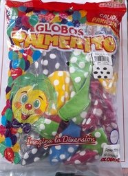 [DIST03533] GLOBO PALMERITO CHAPIN DISEÑO DE PUNTOS (BX50)