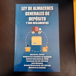 [DIST03555] LEY DE ALMACENES GENERALES DE DEPOSITO