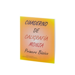 [DIST03661] CUADERNILLO DE CALIGRAFIA MONZA PRIMERO BASICO