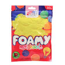 [DIST03821] FOAMY MOLDEABLE FAST 50GR. AMARILLO