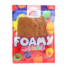 [DIST03824] FOAMY MOLDEABLE FAST 50GR. CAFE CLARO