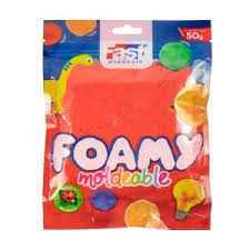 [DIST03836] FOAMY MOLDEABLE FAST 50GR. ROJO