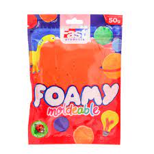 [DIST03839] FOAMY MOLDEABLE FAST 50GR. NARANJA