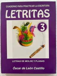 [DIST03929] CUADERNILLO DE CALIGRAFIA  LETRITAS # 3
