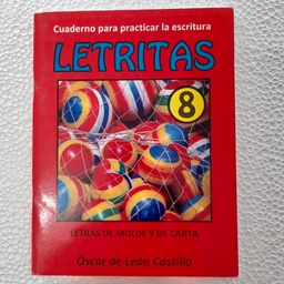 [DIST03934] CUADERNILLO DE CALIGRAFIA  LETRITAS # 8