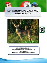 [DIST03995] LEY GENERAL DE CAZA