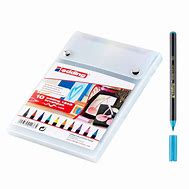 [DIST04068] MARCADOR EN ESTUCHE EDDING 1340 TIPO PINCEL 10 COL.