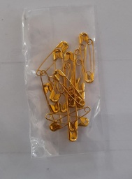 [DIST04084] GANCHO DE ROPA DORADO ( PAQ. X 20 UNID)