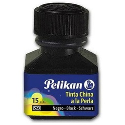 [DIST04165] TINTA PELIKAN 05230017 CHINA 523  NEGRO 15ML