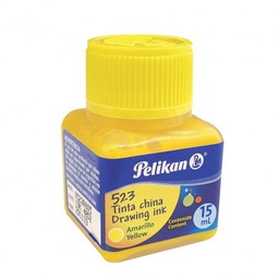 [DIST04167] TINTA PELIKAN 05230005 CHINA 523  AMARILLO 15ML