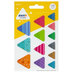 [DIST04170] BANDERITAS STICKN TRIANGULOS COD. 21762