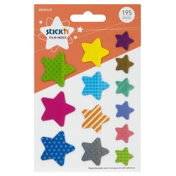 [DIST04171] BANDERITAS STICKN ESTRELLAS COD. 21763