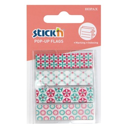 [DIST04175] BANDERITAS STICKN POP UP DISEÑOS ROSADO COD. 26083