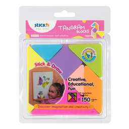 [DIST04180] BLOCK STICKN 29025 TANGRAM SET