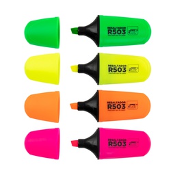 [DIST04775] MARCADOR RESALTADOR FAST MINI DE 4 COLORES