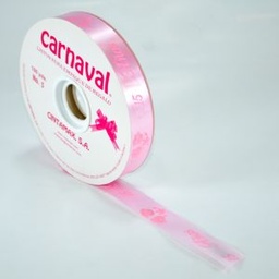 [DIST04873] LISTON CINTAMAX #5 DISEÑO 15 AÑOS COLOR ROSADO