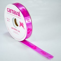[DIST04874] LISTON CINTAMAX #5 DISEÑO 15 AÑOS COLOR FUCSIA