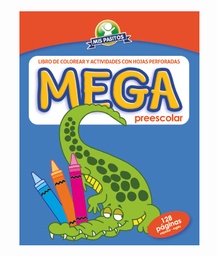 [DIST04940] LIBRO P/COLOREAR MIS PASITOS PRE-ESCOLAR (COCODRILO)