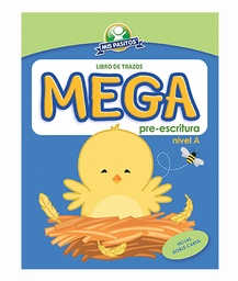 [DIST04990] LIBRO P/COLOREAR MIS PASITOS PRE-ESCRITURA NIVEL A (POLLITO)