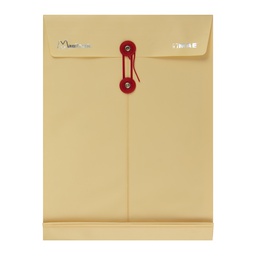 [DIST04999] SOBRE PLASTICO MAE CON PITA CARTA  PIEL