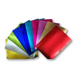 [DIST05109] FOAMY HOJA FAST METALIZADA FUCSIA
