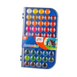 [DIST05163] ACUARELA FAST ESTUCHE AC-48 48 COLORES