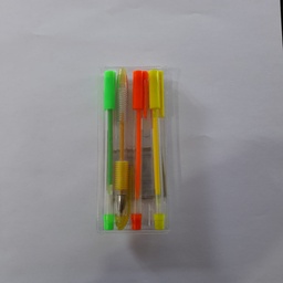[DIST05195] BOLIGRAFO GEL NEON HAUSER 5 COLORES