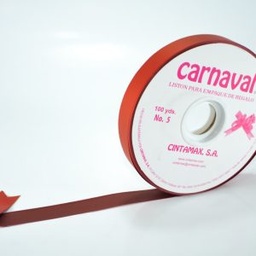[DIST05219] LISTON CINTAMAX #5 BI COLOR ROJO